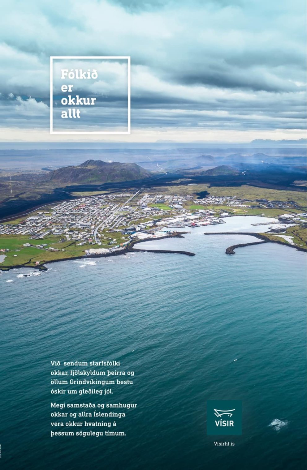 Við sendum starfsfólki okkar, fjölskyldum þeirra og öllum Grindvíkingum bestu óskir um gleðileg jól.