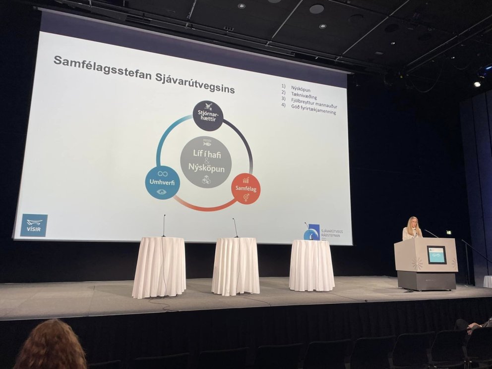 Margrét Kristín með erindi á sjávarútvegsráðstefnunni