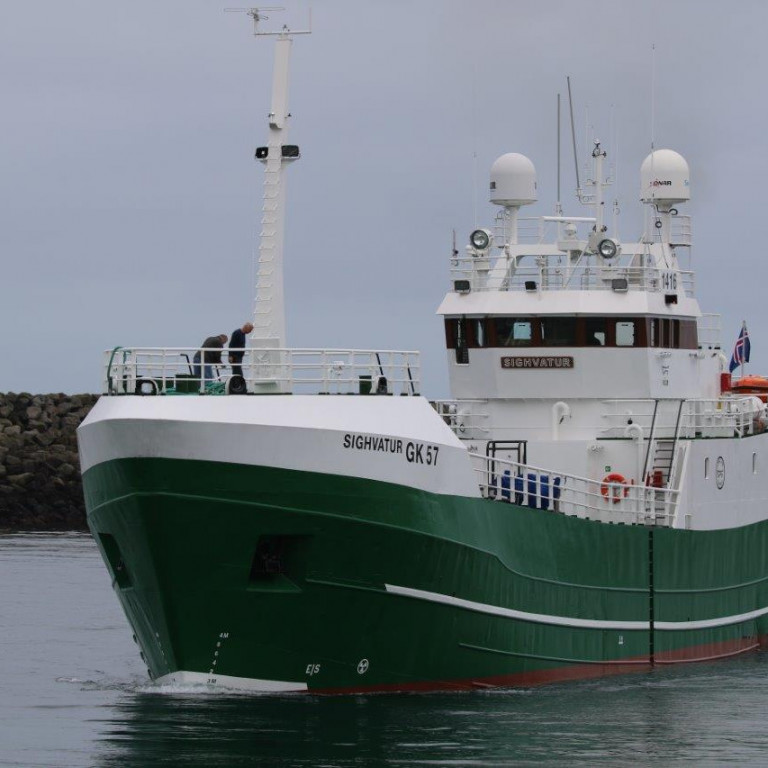 Sighvatur kominn til heimahafnar