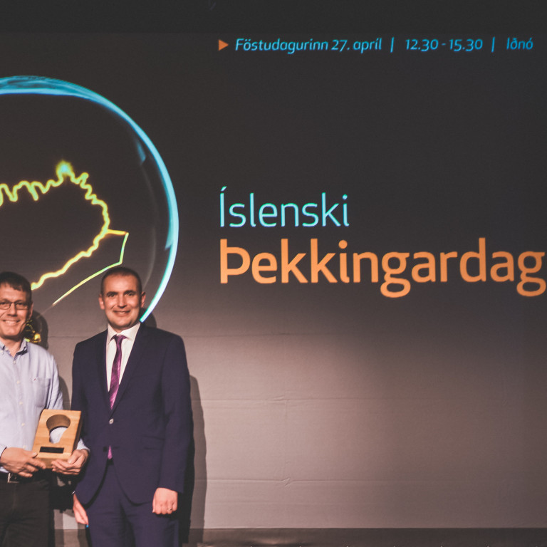 Vísir hlaut Þekkingarverðlaunin 2018