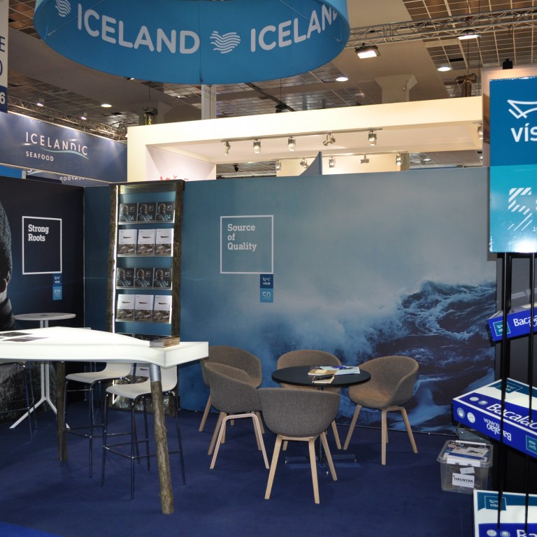 Vísir með bás á sjávarútvegssýningunni í Brussel