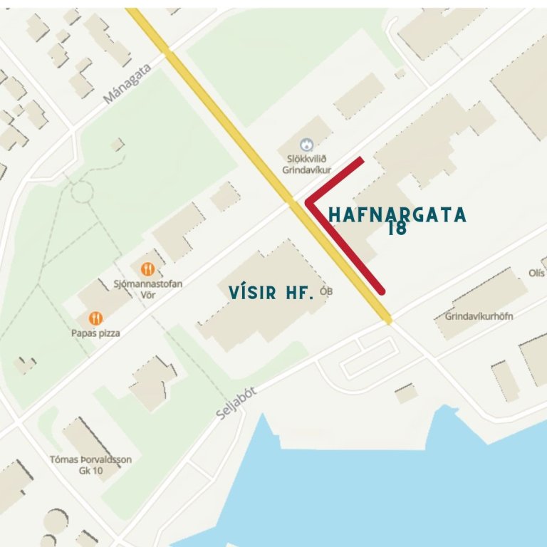 Umferð mun aukast í kringum Hafnargötu 18
