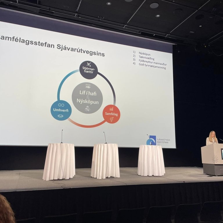 Margrét Kristín með erindi á sjávarútvegsráðstefnunni