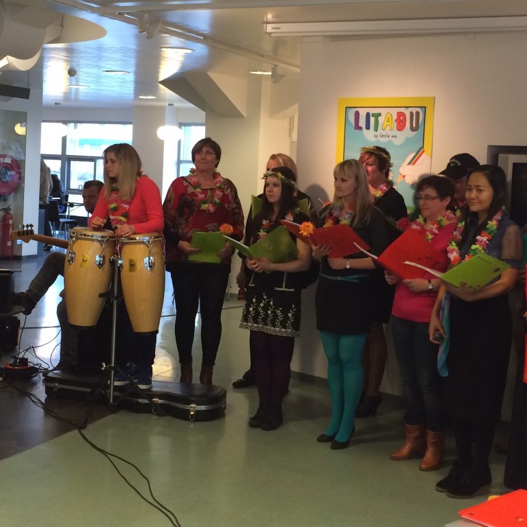 Vísiskórinn á Borgarbókasafninu